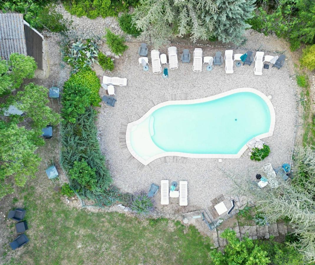 Chambres D'Hotes Les Clapas Chauzon Exterior photo